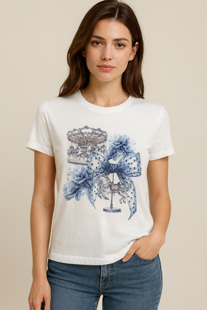 Rich & Royal T-Shirt in White