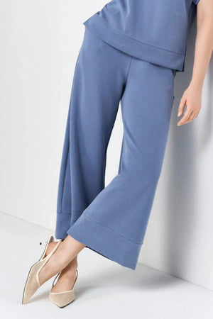 RICH & ROYAL wide-legged cropped trouser