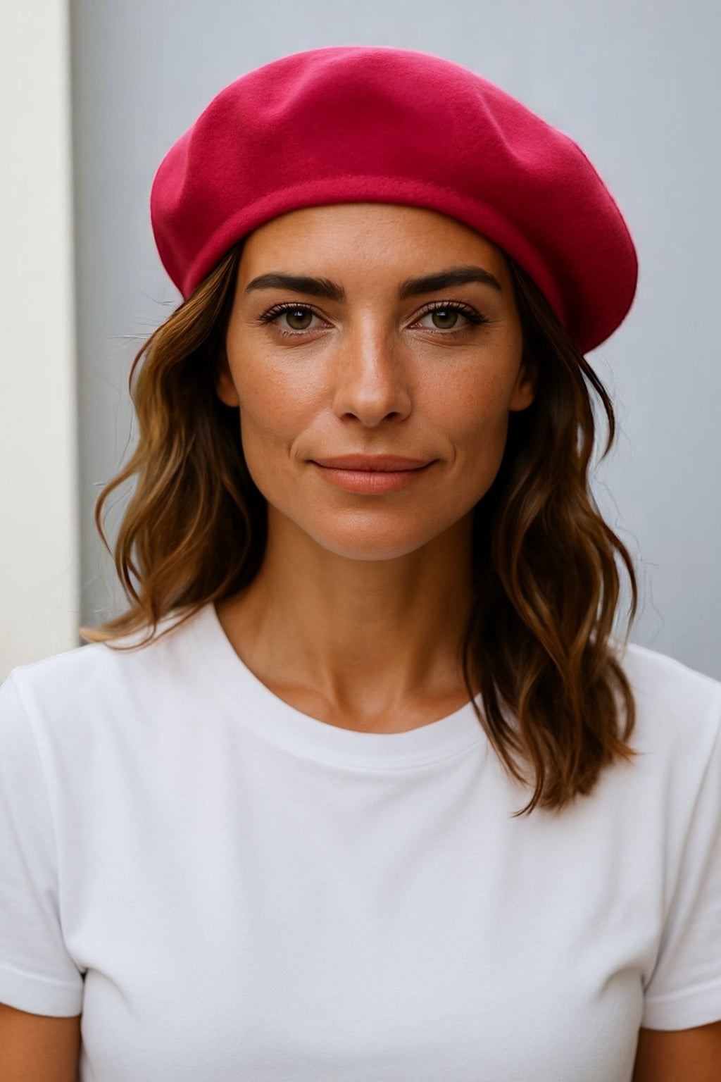 LINED PURE MERINO WOOL BERET
