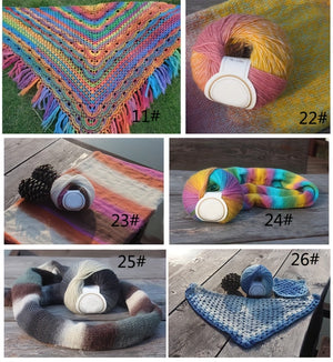 3roll/set Dyed with Icelandic Wool