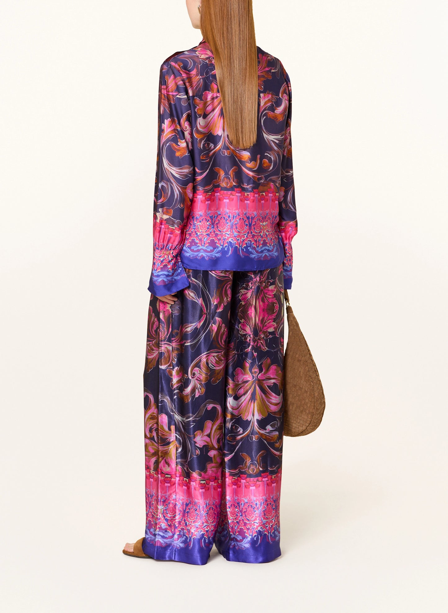 MISS GOODLIFE PANTS PALAZZO HAPPY BLUE