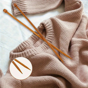 Wooden Knitting Needle Set
