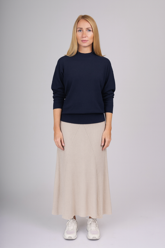 Miss Goodlife Knitted Long Skirt