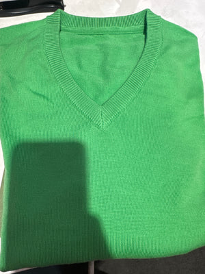 Sovrano Ladies Pure wool Vee neck pullover