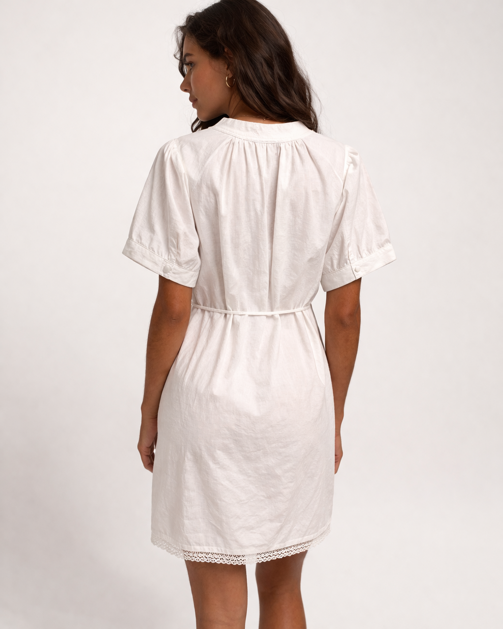 BELLA DAHL SHORT SLEEVES RAGLAN MINI DRESS
