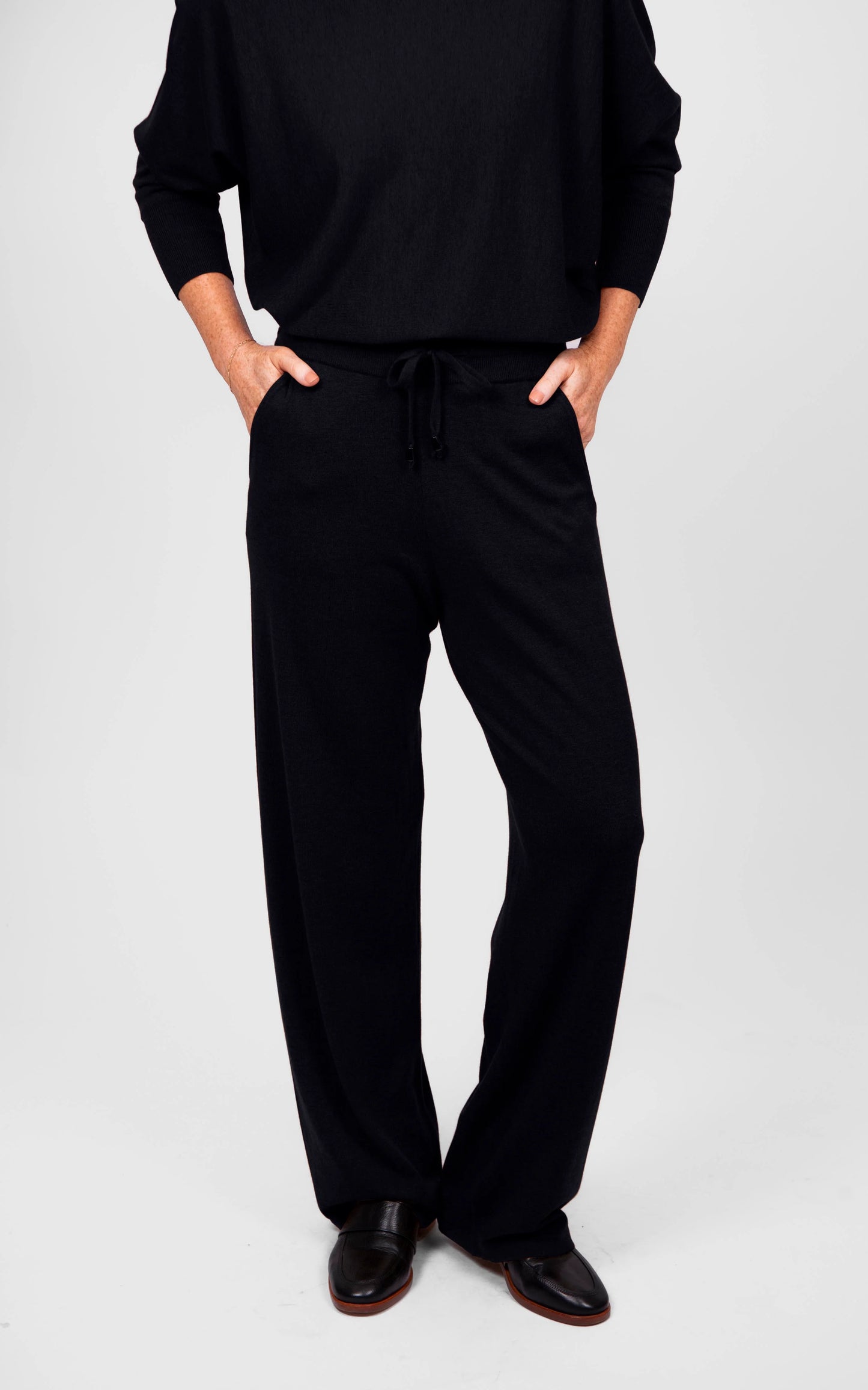 Bridge & Lord - Relaxed Wide Leg Pant W/Drawstring