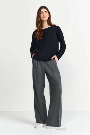 RICH & ROYAL FINE KNIT SWEATER WITH RAGLAN SLEEVES MADE IN ITALY