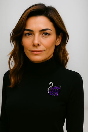 Stainless Steel Brooch Clothing Pin