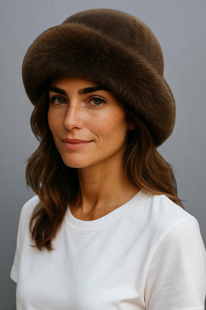 Luxurious Furry Hat & Scarf Set