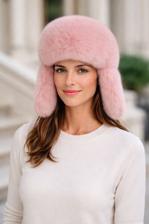 UNISEX FURRY HAT & EARMUFFS