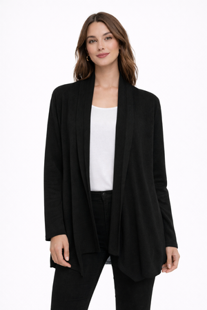 Extra Fine Swing Coat Open Cardigan