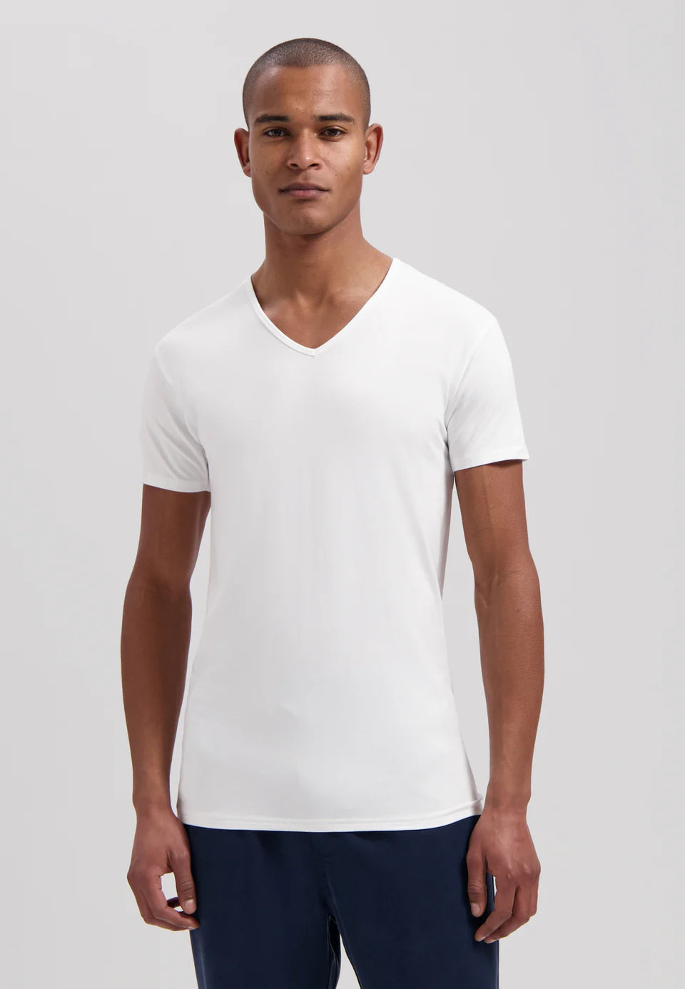 DSTREZZED EASTWOOD 2 PACK VEE OR CREW NECK BAMBOO BLEND
