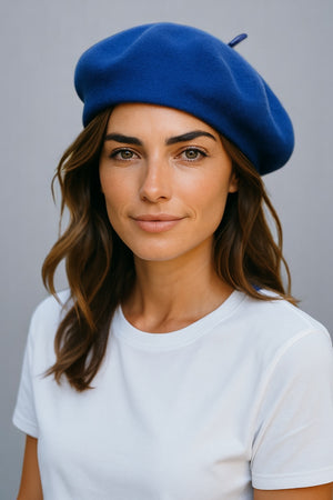 PURE WOOL BERET HAT