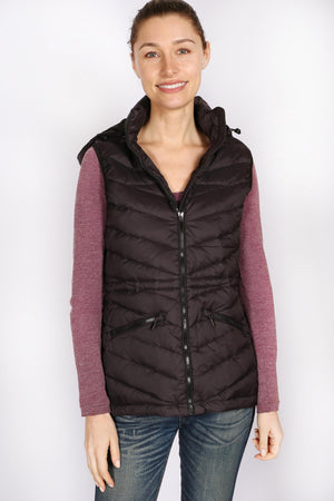 SABENA LONG LINE DOWN VEST