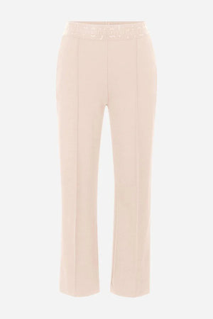 RICH & ROYAL STRETCH TROUSERS WITH DECORATIVE SEAM