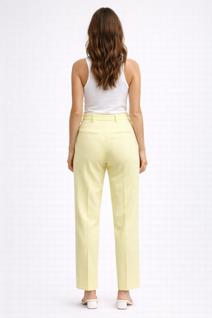 RICH & ROYAL FABRIC TROUSERS