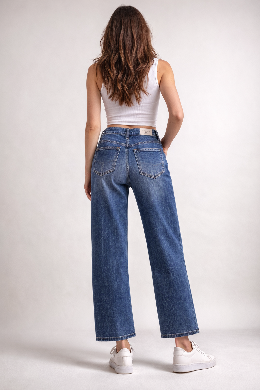 RICH & ROYAL KICK FLARE DENIM ORGANIC COTTON JEANS