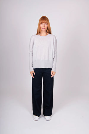 RELAXED WEDGED PULLOVER