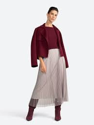 Rich & Royal Tulle Plisse Skirt Made in Italy