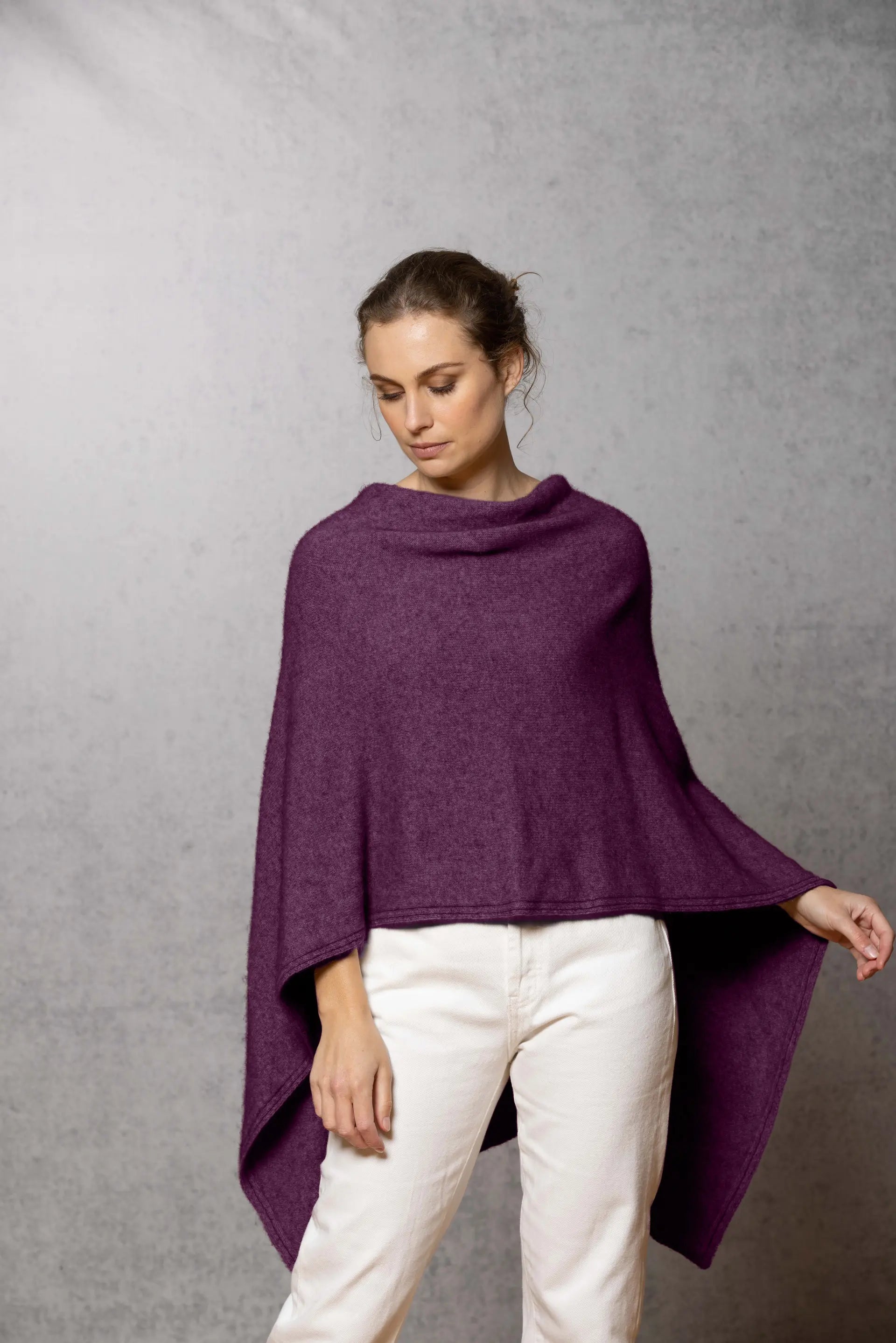 POSSUM MERINO SILK NORTH CAPE