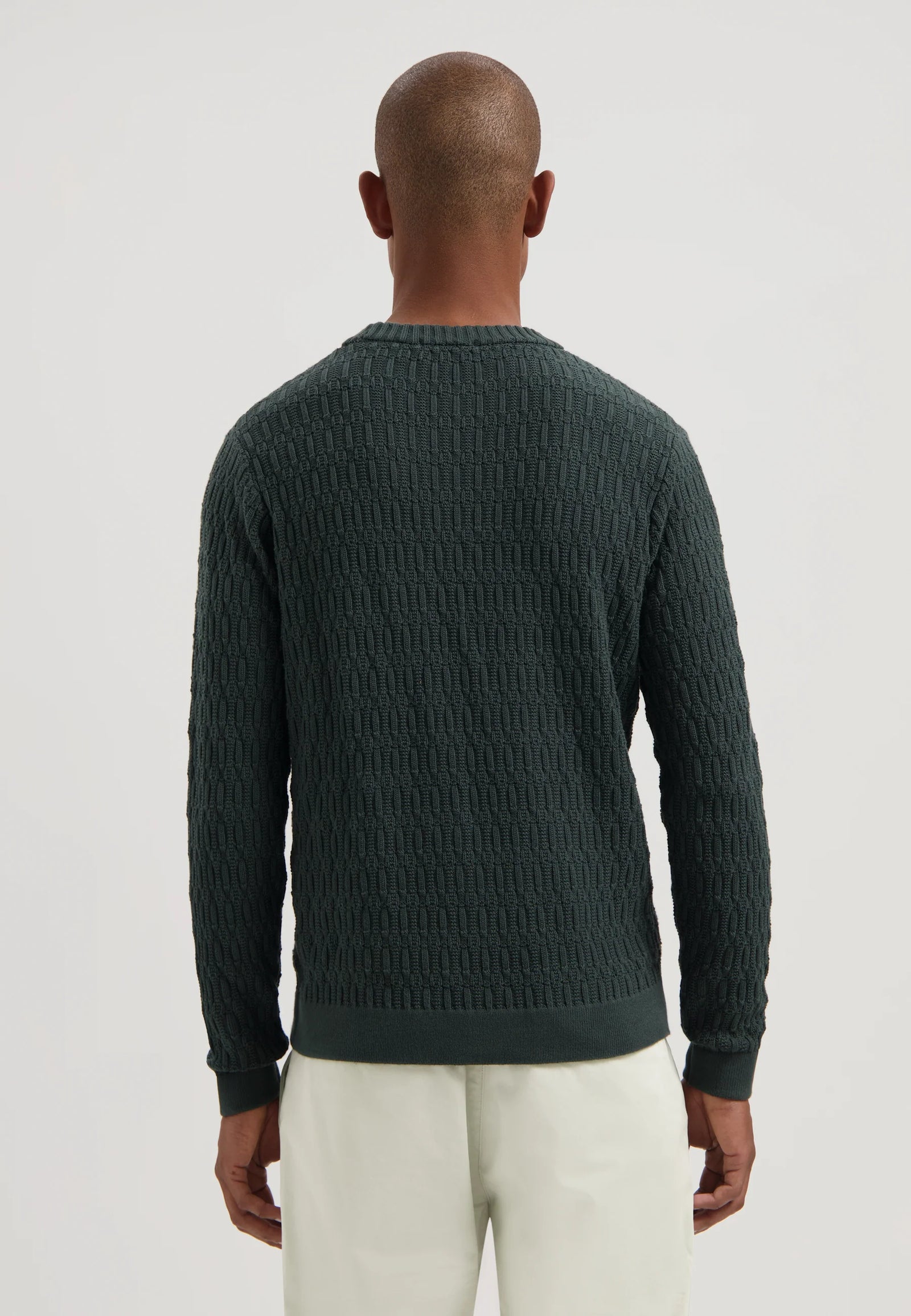 DSTREZZED NOVEL CREW NECK FOREST