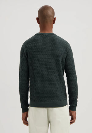 DSTREZZED NOVEL CREW NECK FOREST