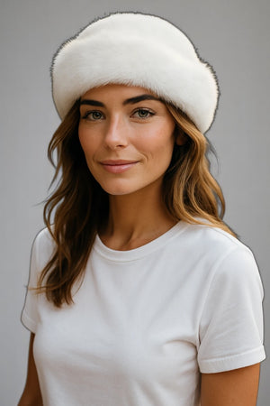 Luxurious Furry Hat & Scarf Set