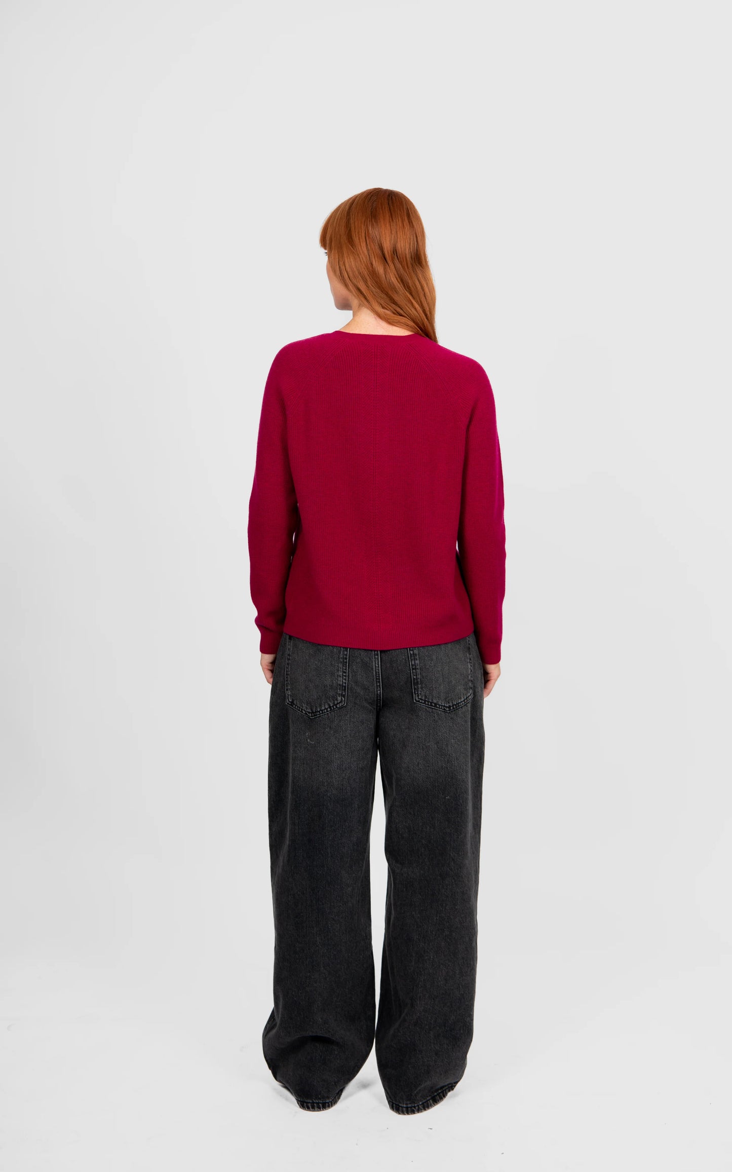 Bridge & Lord - Ribbed Raglan Crew Pullover