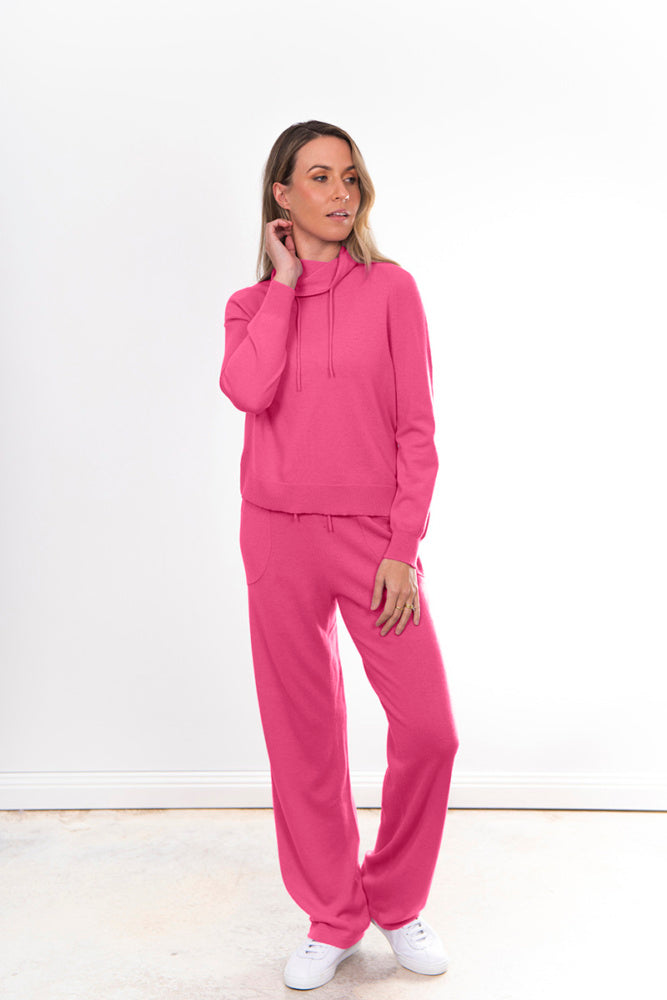 SNOOD NECK PULLOVER