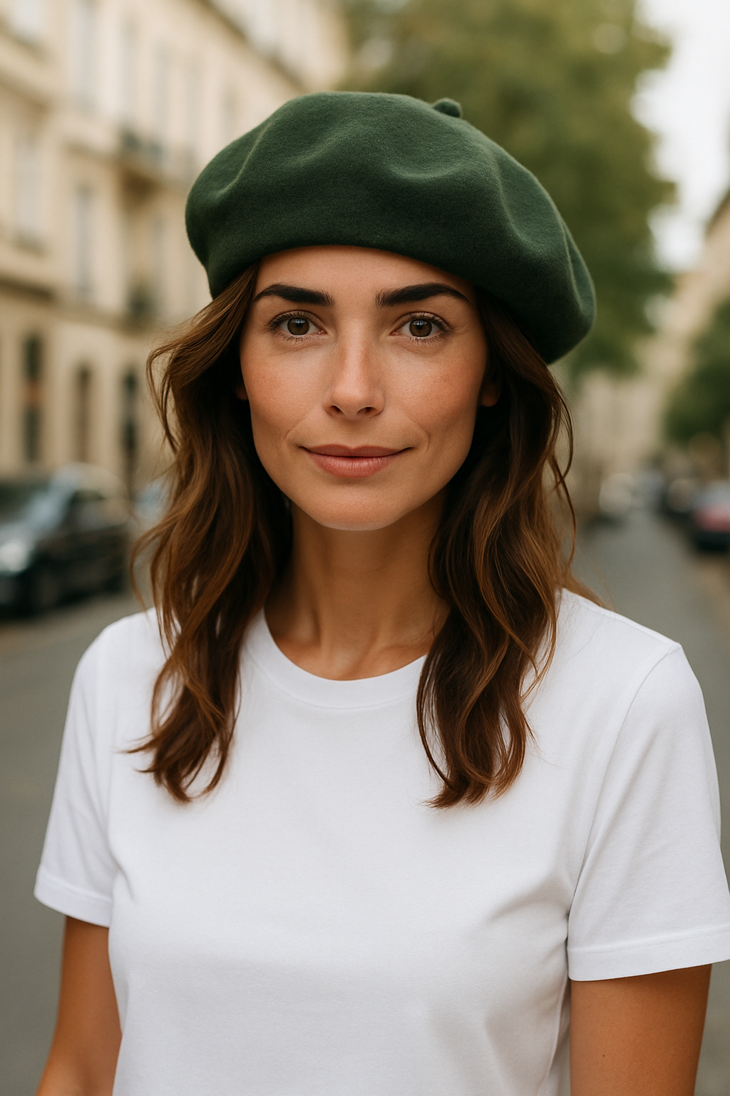 EXTRA FINE PURE WOOL BERET HAT