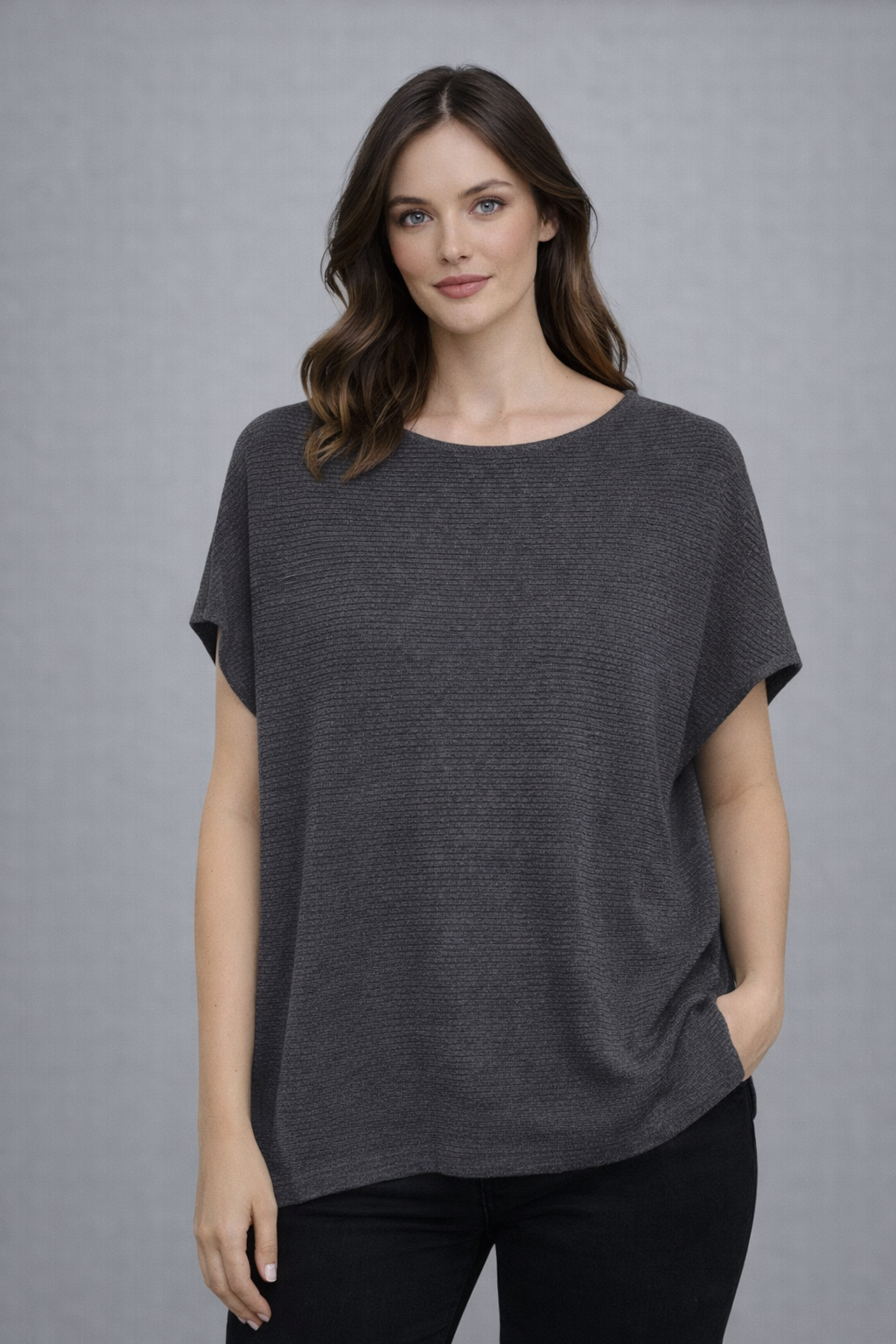 FIELDS RIB PONCHO
