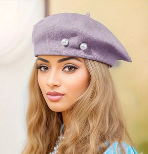 PURE WOOL BERET HAT