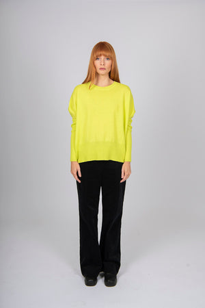 RELAXED WEDGED PULLOVER