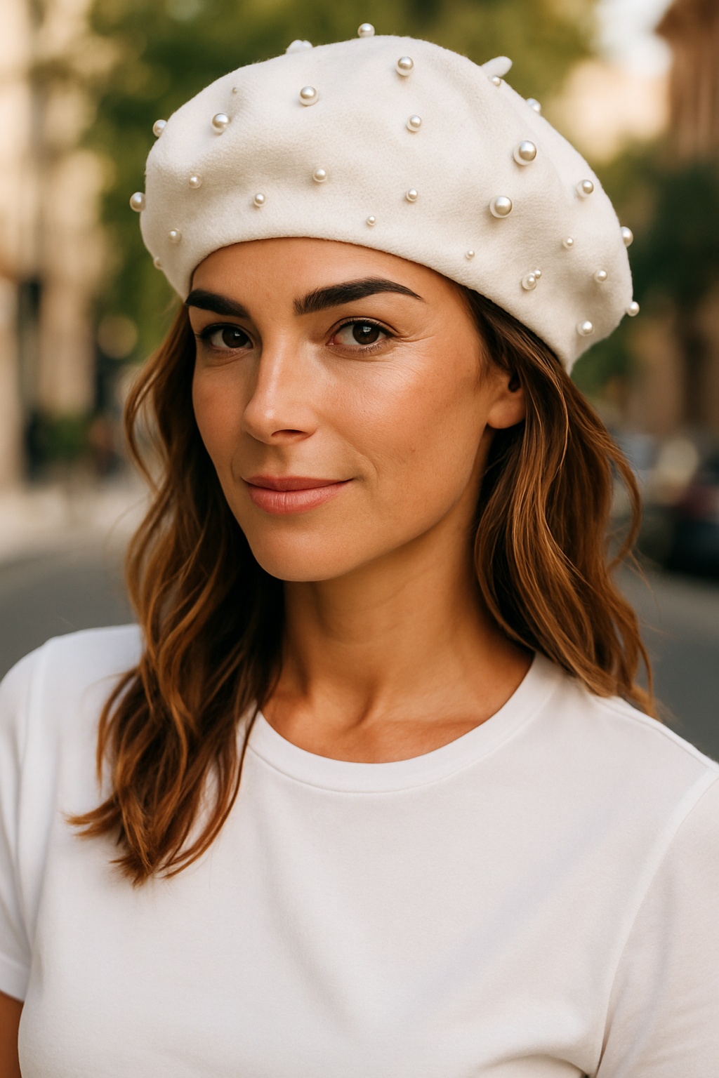 EXTRA FINE PURE WOOL BERET HAT