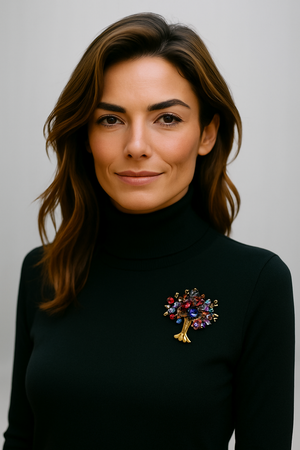 Stainless Steel Brooch Clothing Pin