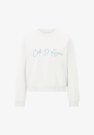 RICH & ROYAL SWEATER WITH LETTERING