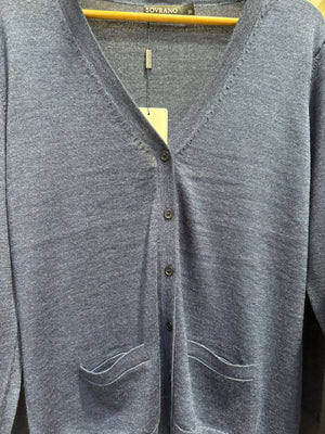 Sovrano Vee cardigan with pockets pure merino