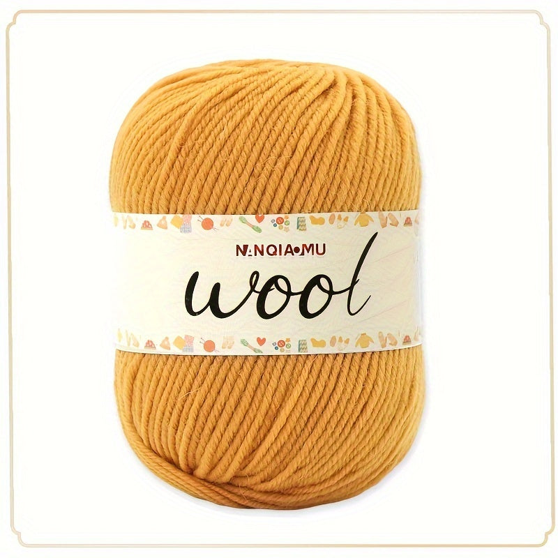 100% Pure Wool, Soft Knitting Crochet Yarn 50g