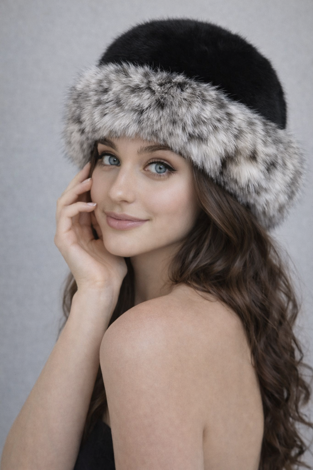 Luxurious Angora Furry Hat