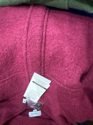 SHORT ZIP JACKET PURE BOILED WOOL