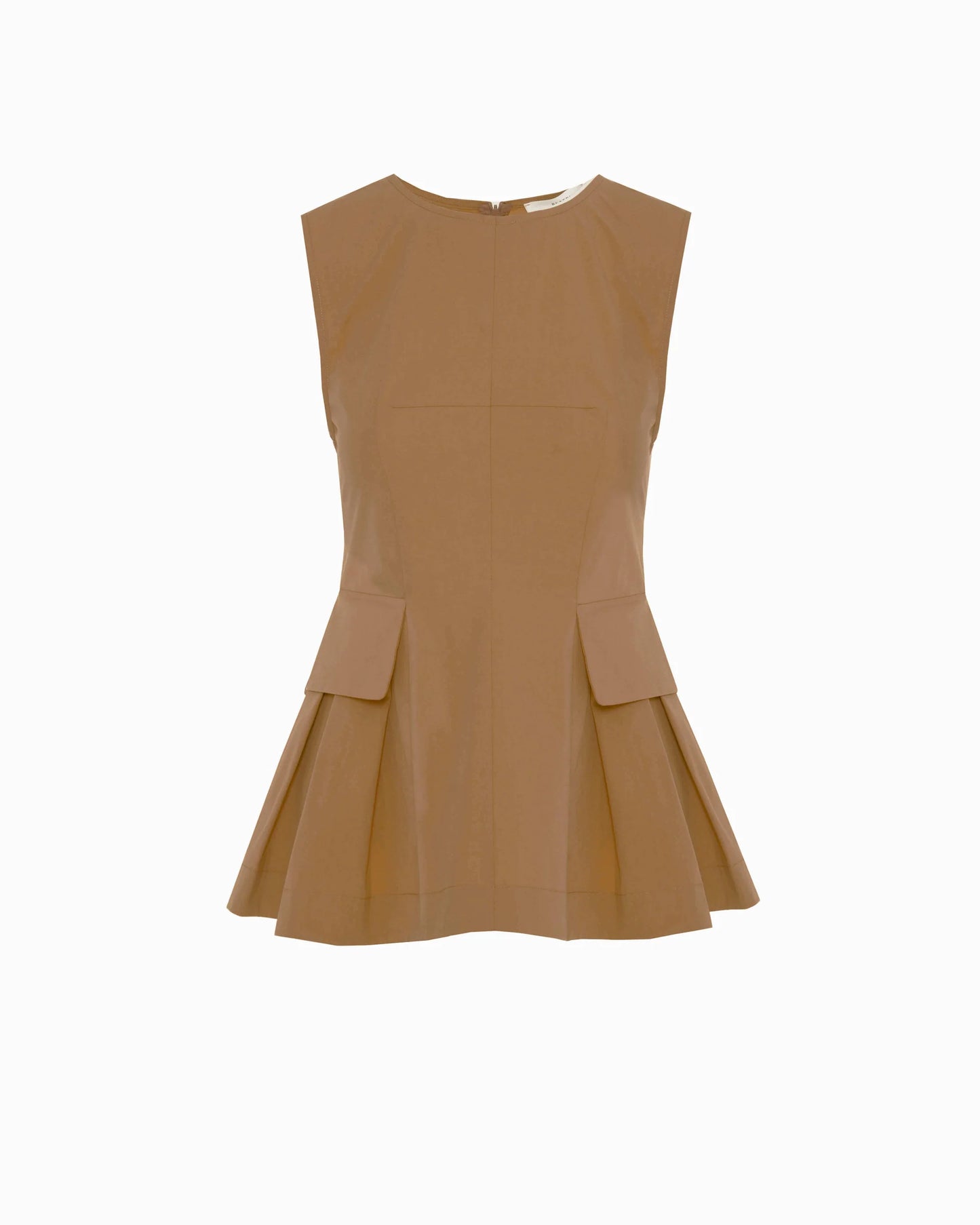 BEATRICE STRUCTURED SLEEVELESS TOP