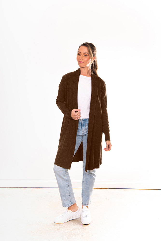 ESSENTIAL EDGE TO EDGE CARDIGAN