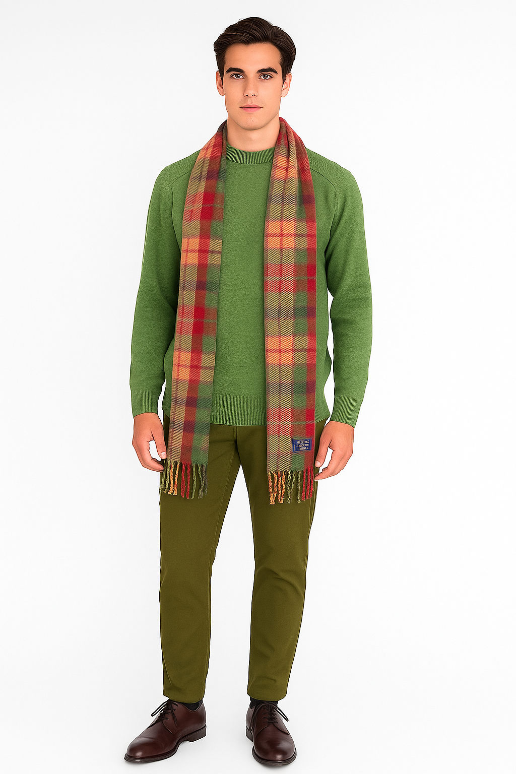 PURE WOOL SCARF