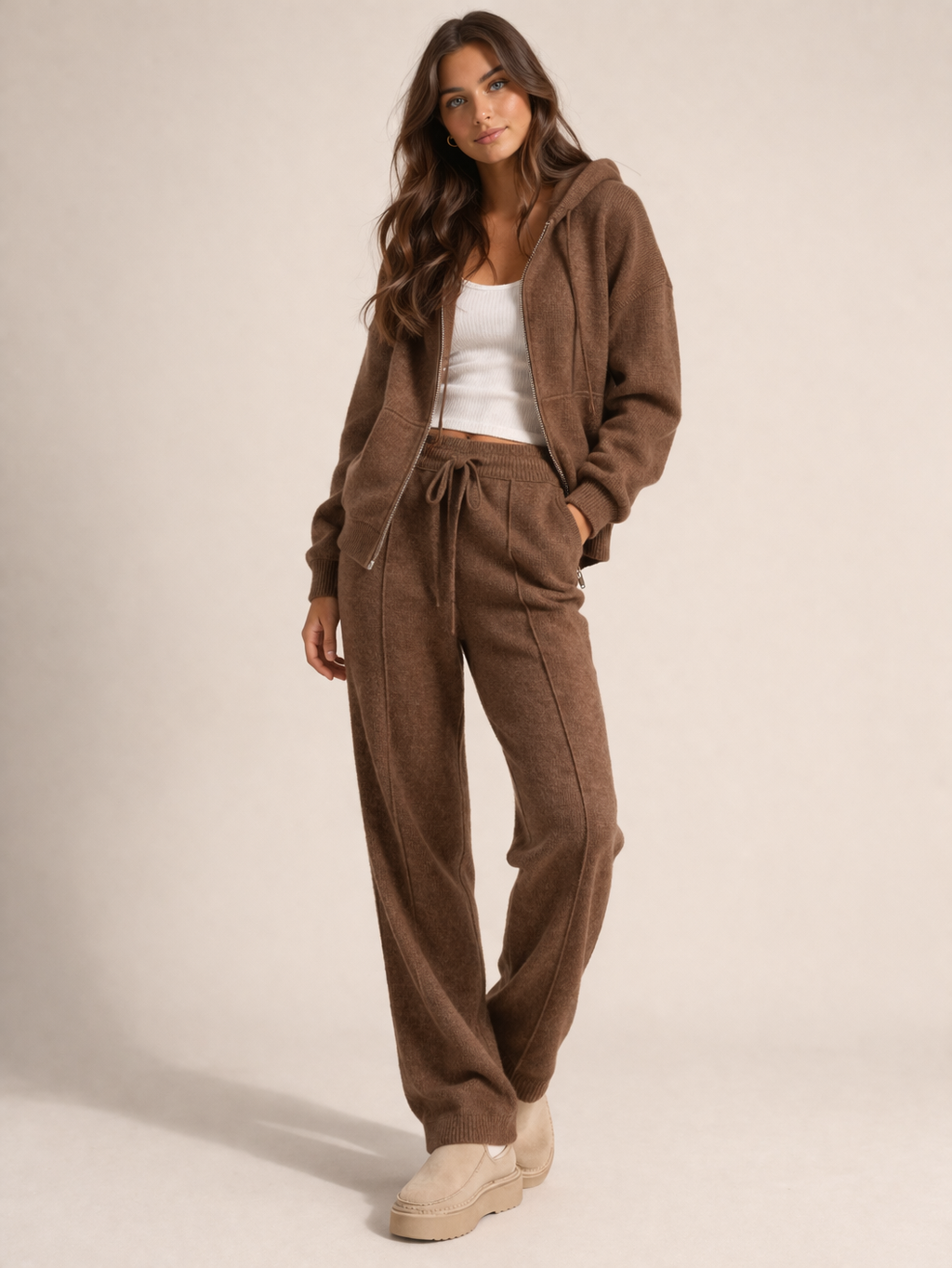PURE CASHMERE PANTS