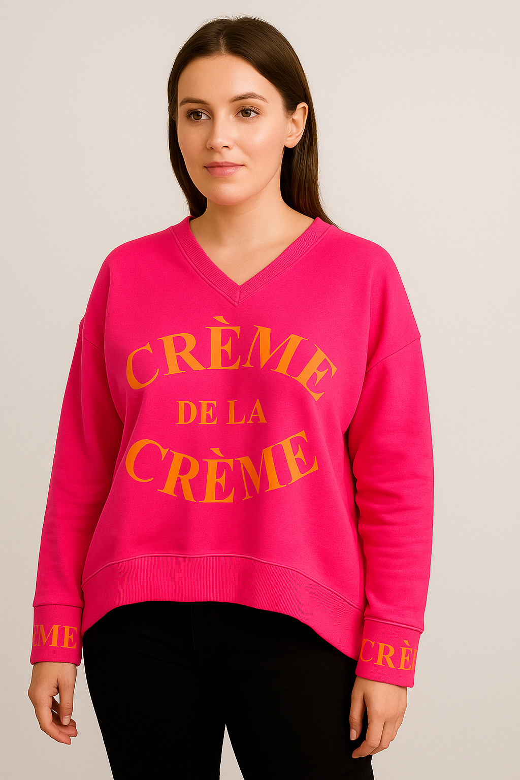 Miss Goodlife V Neck Crème de La crème