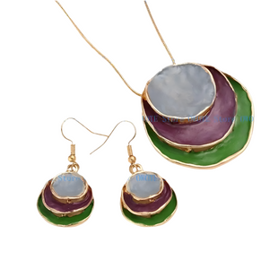 TAHLIA JEWLLERY LUXURY Flower Jewelry Set