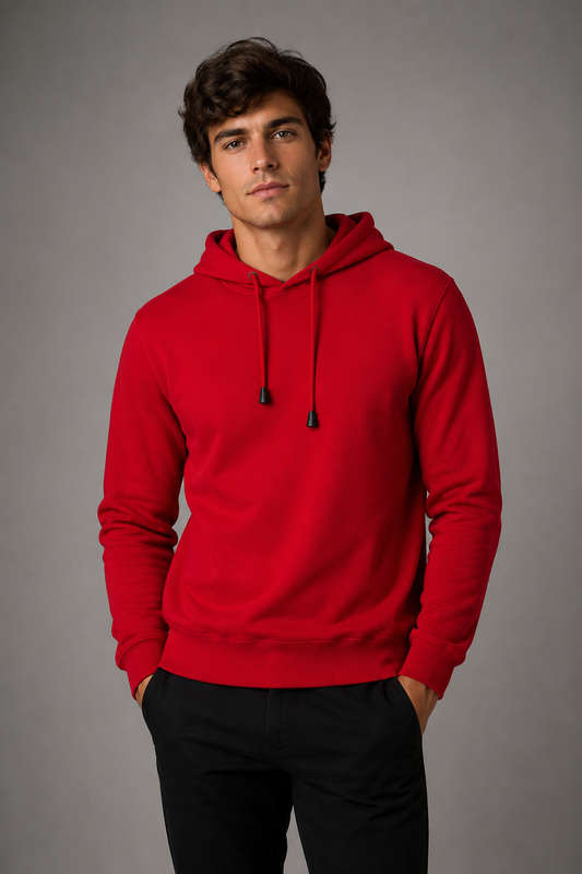 Bossini Hoodie Cotton Blend, knitwear at Knit-On Australia