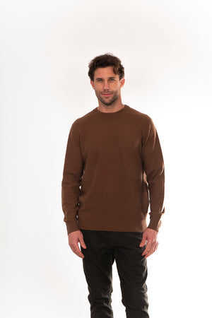 SELF STRIPE CONTRAST CREW