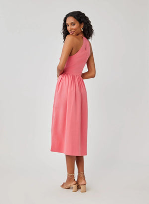 Bella Dahl Fitted Halter Midi Dress