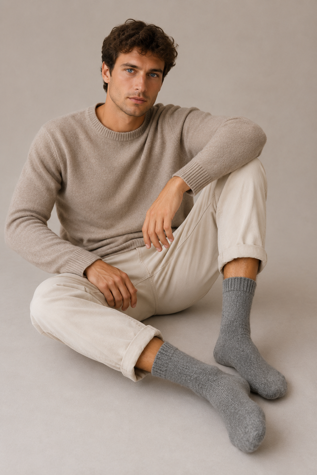 100% Cashmere socks - Men